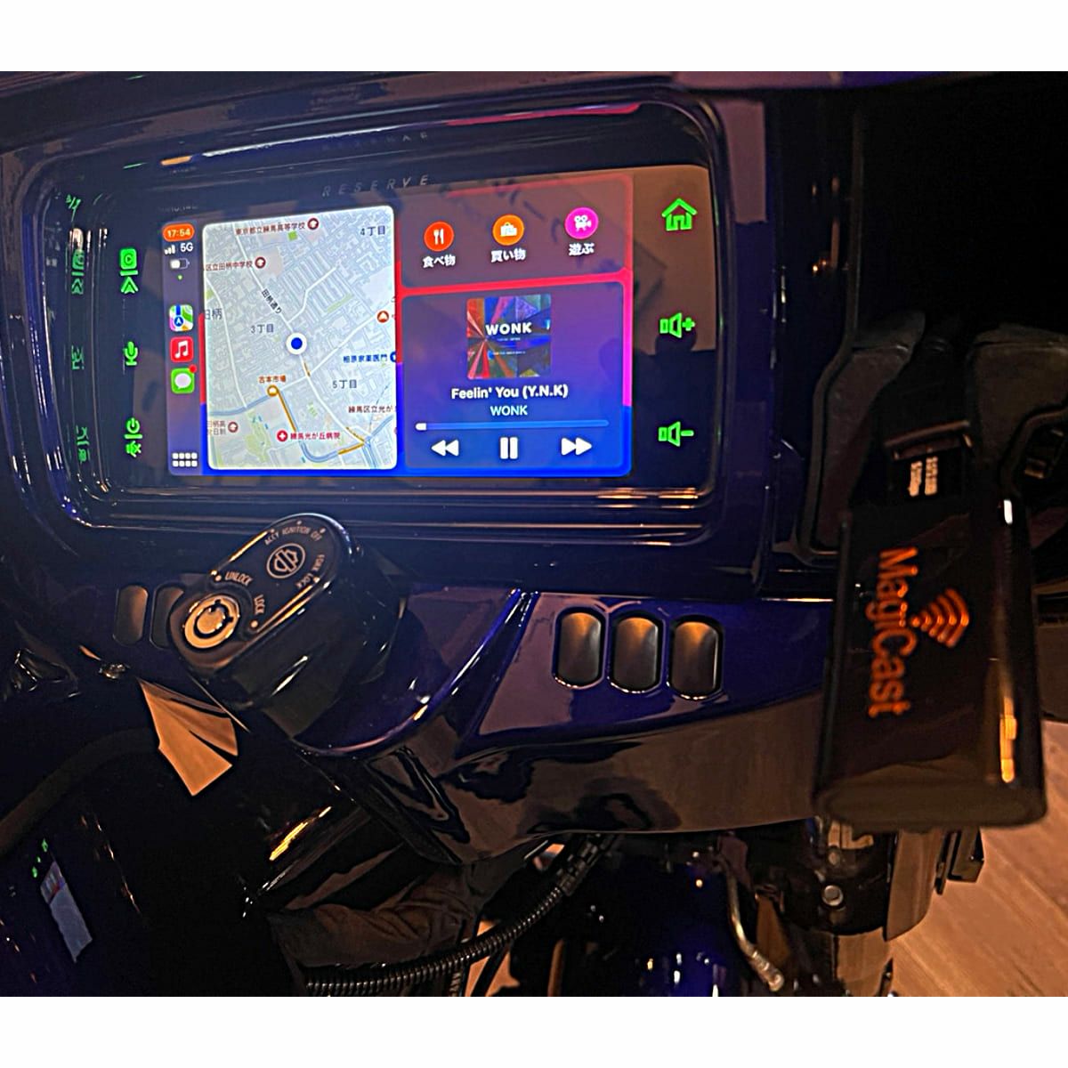 カンタン設定!!大人気のサウンドストリームデッキのカープレイとアンドロイドオートをワイヤレス化しましょう♪♪ MagiCast ワイヤレスインターフェイスモジュール 3