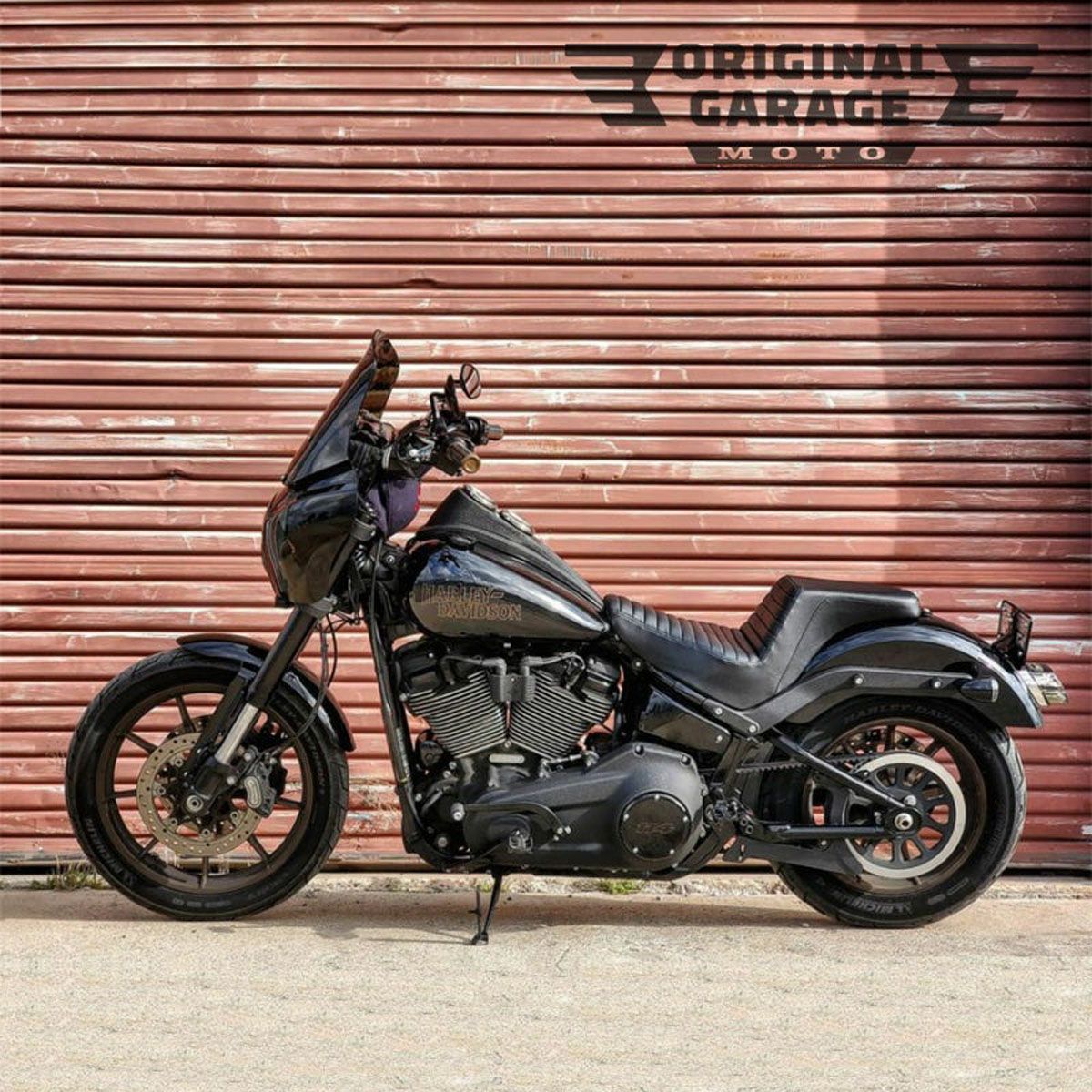 ハーレーの人気車種FXLRSに専用設計!?車体の純正カラーともマッチするT-SportsフェアリングキットがOriginal Garage Motoより販売開始!5
