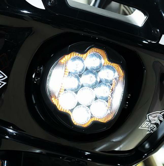 高コスパ!加工なし!ハイパワー!ライダーに寄り添ったパーツを多く製造するHOG WORKZよりハーレーFXLRST用パフォーマンスLEDヘッドライトがついに販売開始!7