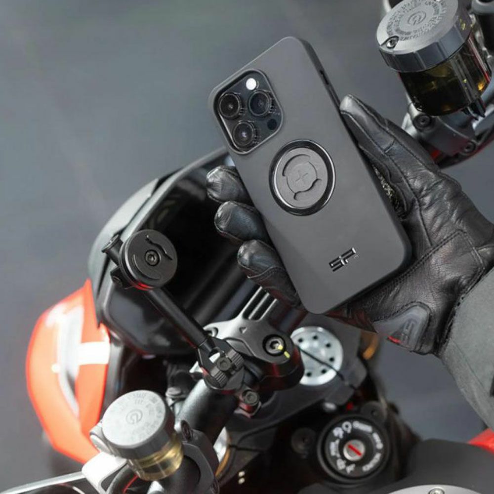 ハーレーの外観を損ねずワンタッチでスマホをマウント！SP CONNECTのバージョンアップをした超スリムモトマウントが登場！4