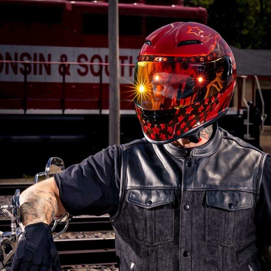 愛車のハーレーをストリートスタイルで乗りこなせ！グラフィックデザインとパフォーマンスが光るZ1Rフルフェイスヘルメットが登場！6