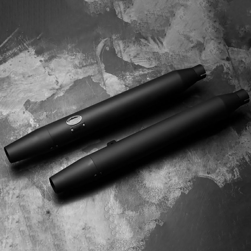 心地良いハーレーサウンドを奏でるのに車検対応！？ JMCA認証プレート付マフラーを販売するベルズパフォーマンスがついに登場！4