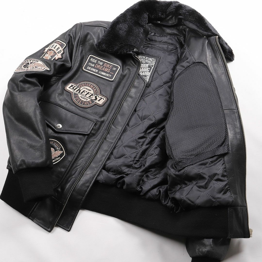 ハーレー乗りの冬装備をより一層格上げする！日本が誇るDEGNERより本格ウィンターレザージャケットがHD-partsに続々登場!3