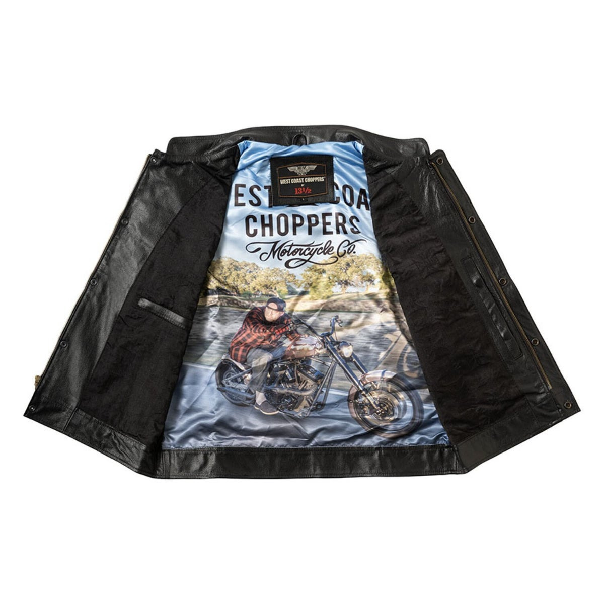 West Coast Choppers×13 1/2 ライディングベストコレクション!夏のハーレースタイルを渋く仕上げる3モデル登場!5