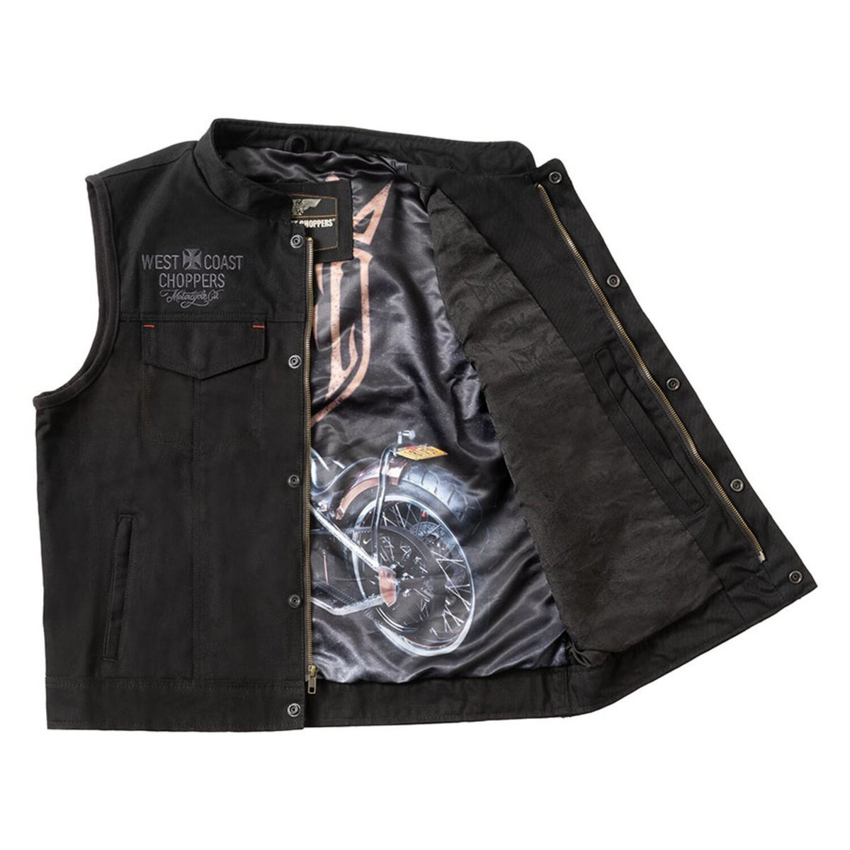 West Coast Choppers×13 1/2 ライディングベストコレクション!夏のハーレースタイルを渋く仕上げる3モデル登場!7