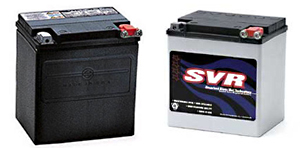 純正バッテリーと互換品のSVR