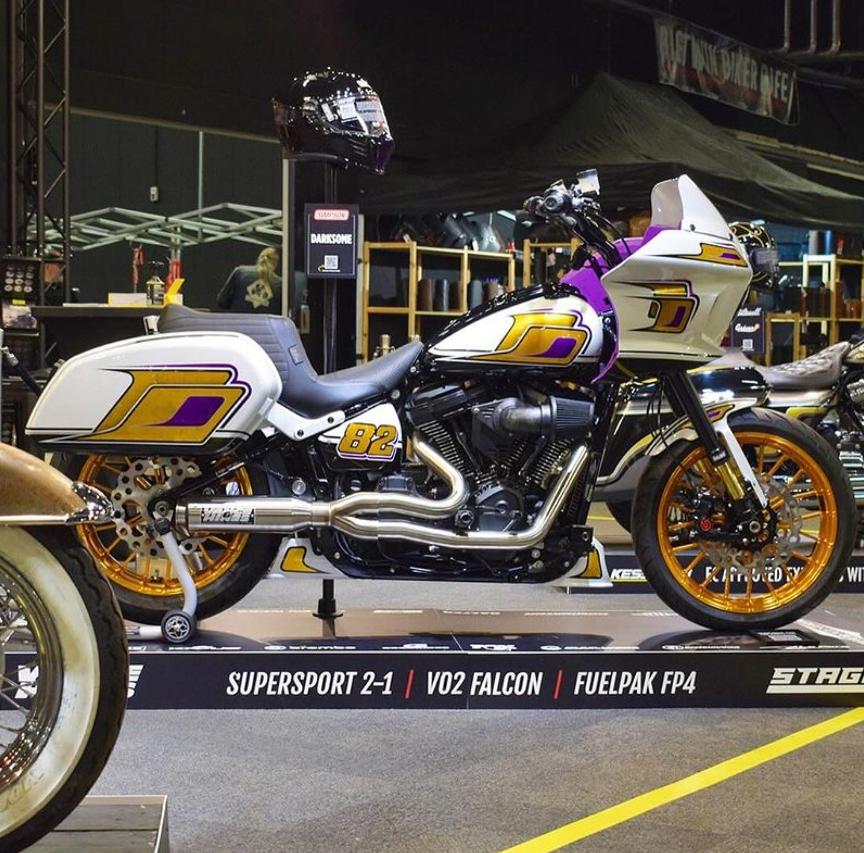 ハーレーツーリングモデルをミッドコントロールに変更!?パフォーマンス仕様により近づくコントロールキットがArlen Nessより登場!3