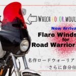 Klock Werks新作！メンフィスの名作ロードウォーリアを彩る15インチカラーウィンドシールドついに登場!10