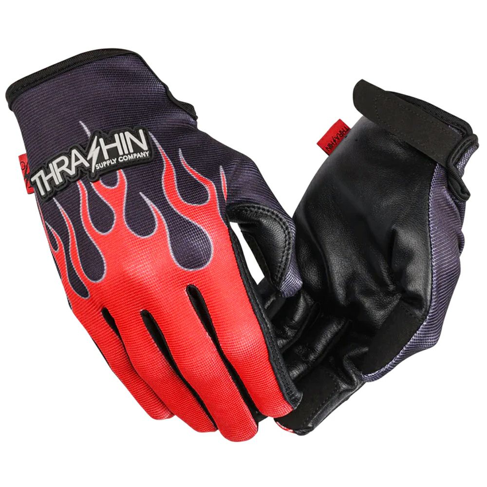 Thrashin Supply ステルス レザーパーム フレイム3