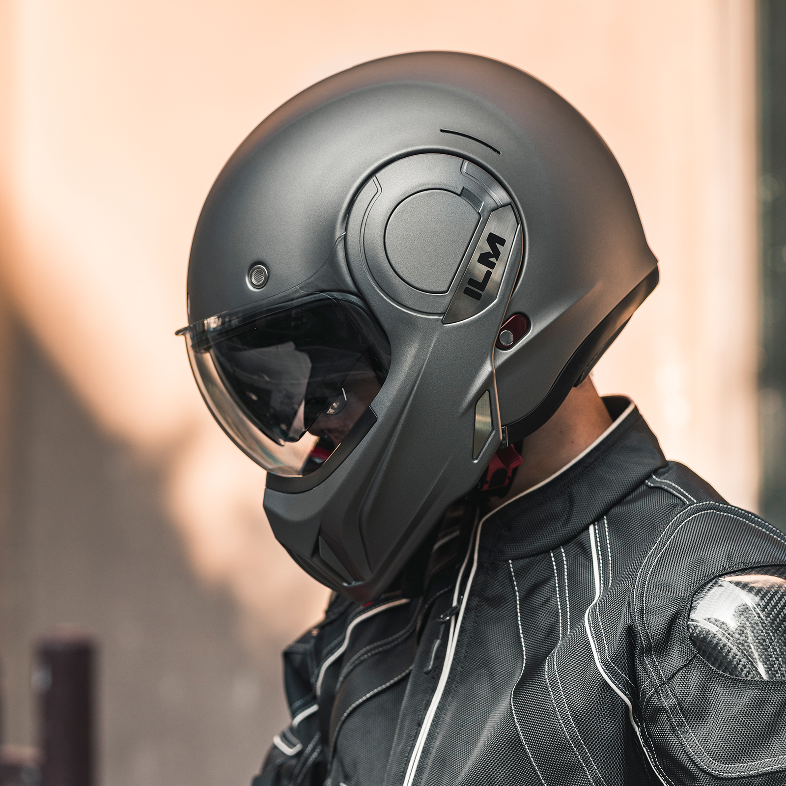 春先の新しいヘルメットに新たな選択肢！！180度フリップアップのシステムヘルメット ILM B707♪♪ 5