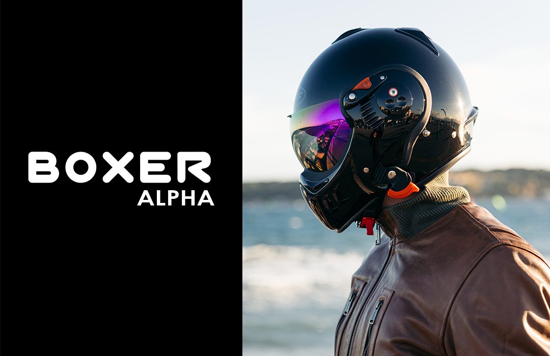 全てのツーリング環境対応!開閉型ヘルメットBoxerを生み出すROOFより進化を遂げたBOXER ALPHA モデルが登場!2