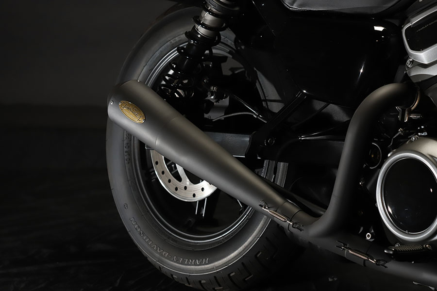 Harley-Davidson ナイスMC製マフラー GW-4047-3-1 - ハーレーカスタムガイド