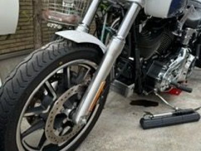 2015FXDL ULTRA COOL製オイルクーラー装着しました