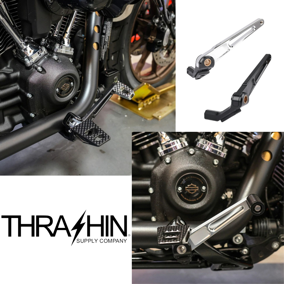 M8 ソフテイル All-new ブレーキアーム　Thrashin Supply