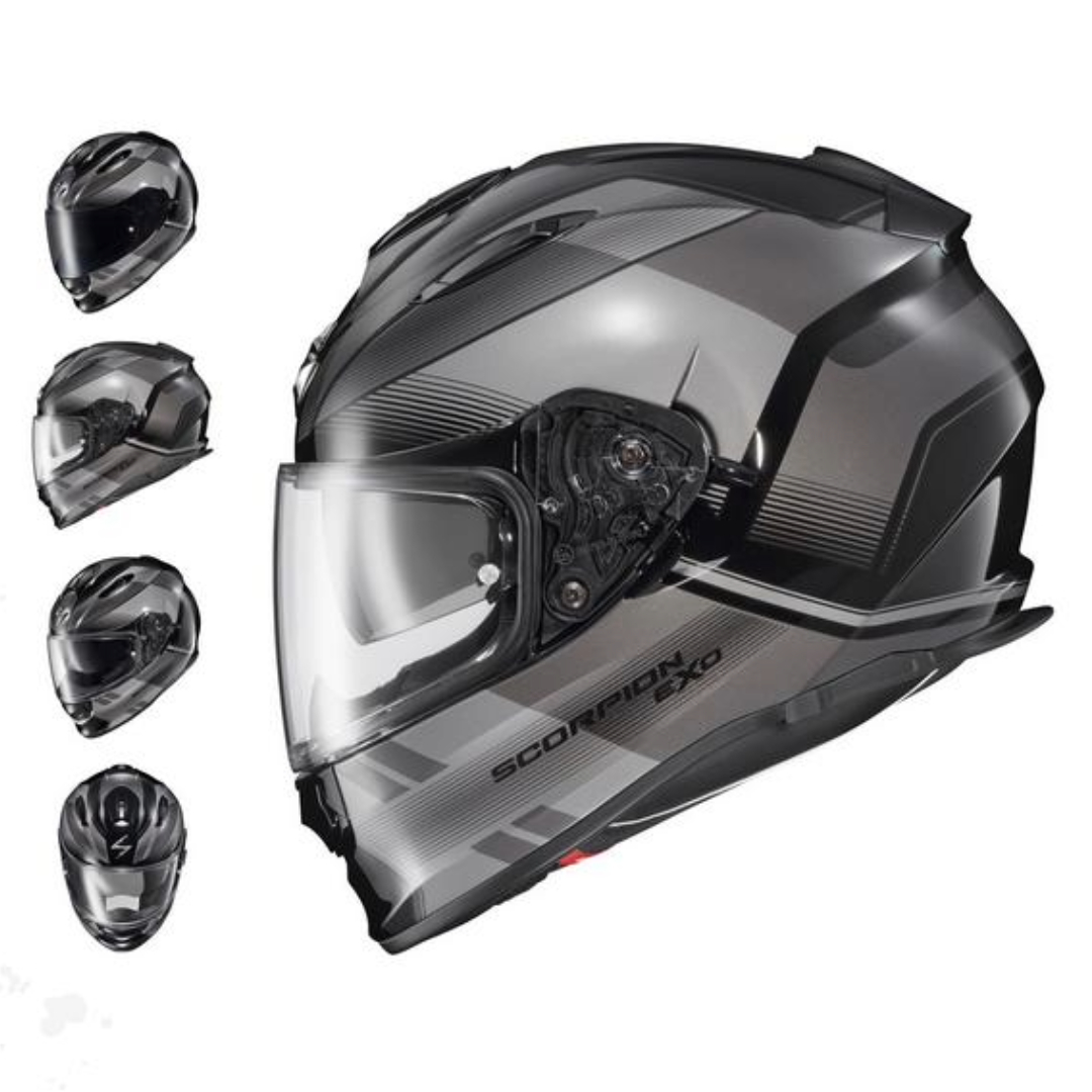 ハーレーのクラブスタイルやパフォーマンスバガースタイルにベストマッチ!世界中のライダーに愛用されるヘルメットメーカーSCORPIONよりデザインとグラフィックのアクセントが効いた新作フルフェイスヘルメット登場!2