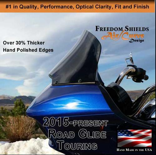 ツーリングの際の走行風問題に終止符!? FREEDOM SHIELDS RG3 2タイプウインドシールド販売開始!!2