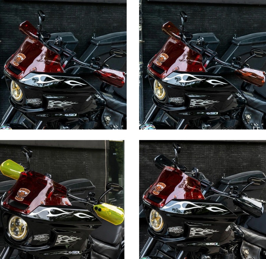 主張しすぎない美学がカスタムのスパイスに？一味違ったスタイルを愛車のハーレーにもたらすHOGWORKZよりクリアスタイルハンドデフレクター登場！5