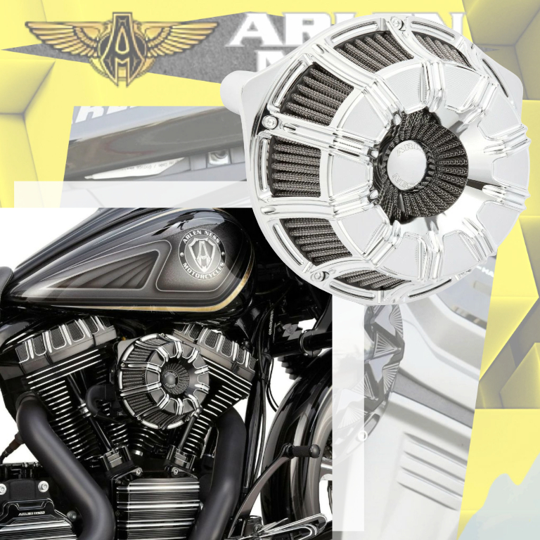 【 ナイトスターの鼓動に応える】　 新たな吸気のスタンダード。アレンネス RH975対応のエアクリーナー、満を持して登場。4