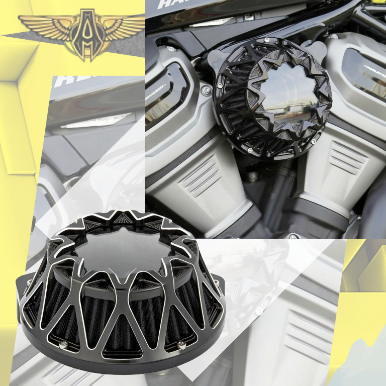 【 ナイトスターの鼓動に応える】　 新たな吸気のスタンダード。アレンネス RH975対応のエアクリーナー、満を持して登場。2