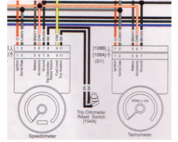 2009年ツアラーの配線図。