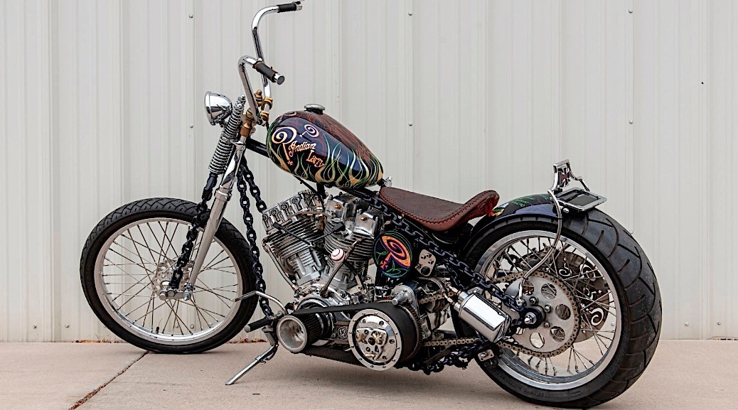 インディアン・ラリー 写真集「Indian Larry」カスタムバイク
