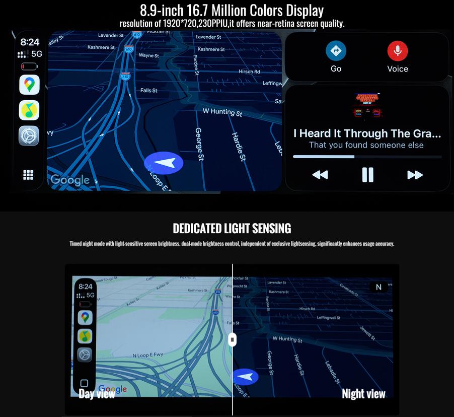 スマホナビ卒業。FXLRSTのフェアリングに収まる専用設計のCarPlayディスプレイがMECHANIC Xより登場！5