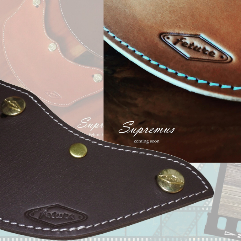 ライディングの旅路を刻む、上質な革の輝き — ACE SUPREMUS × feture レザーバイザー シリーズ5