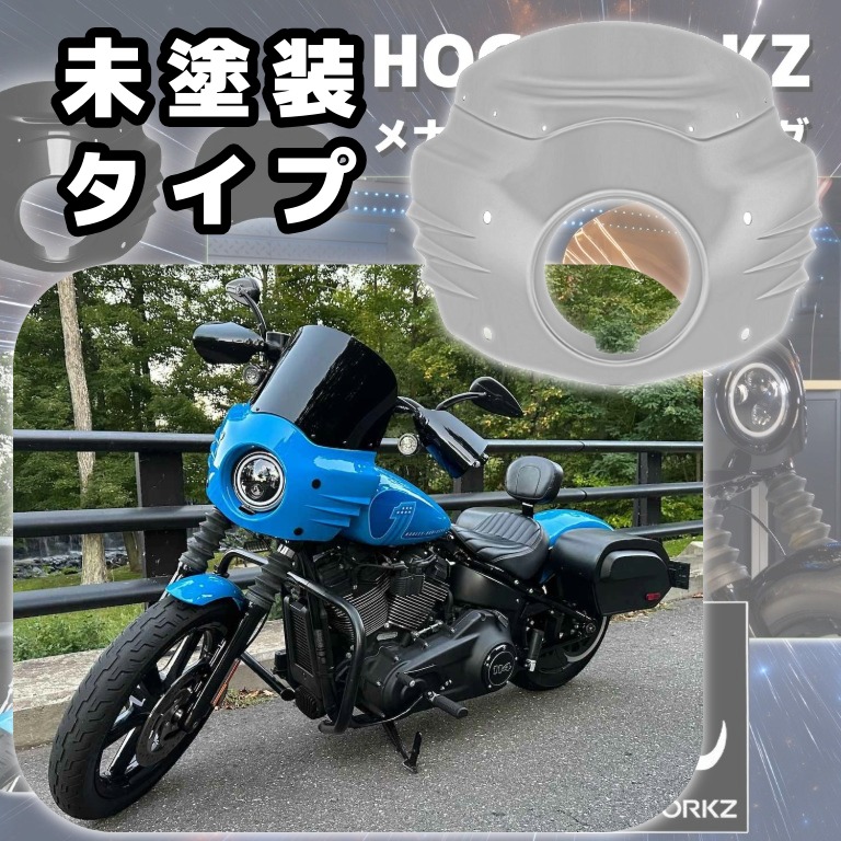 【風の中へ踏み込む、鋭い輪郭】HOGWORKZ メナース・フェアリング3