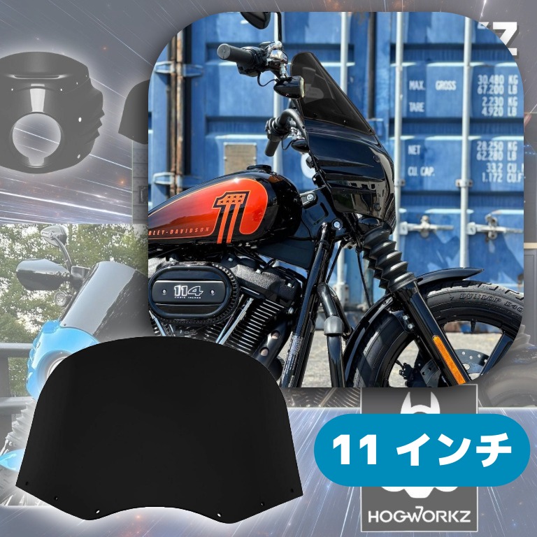 【風の中へ踏み込む、鋭い輪郭】HOGWORKZ メナース・フェアリング2