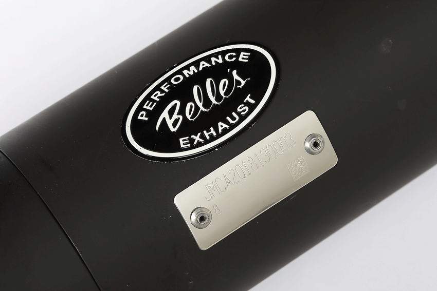 心地良いハーレーサウンドを奏でるのに車検対応！？ JMCA認証プレート付マフラーを販売するベルズパフォーマンスがついに登場！5