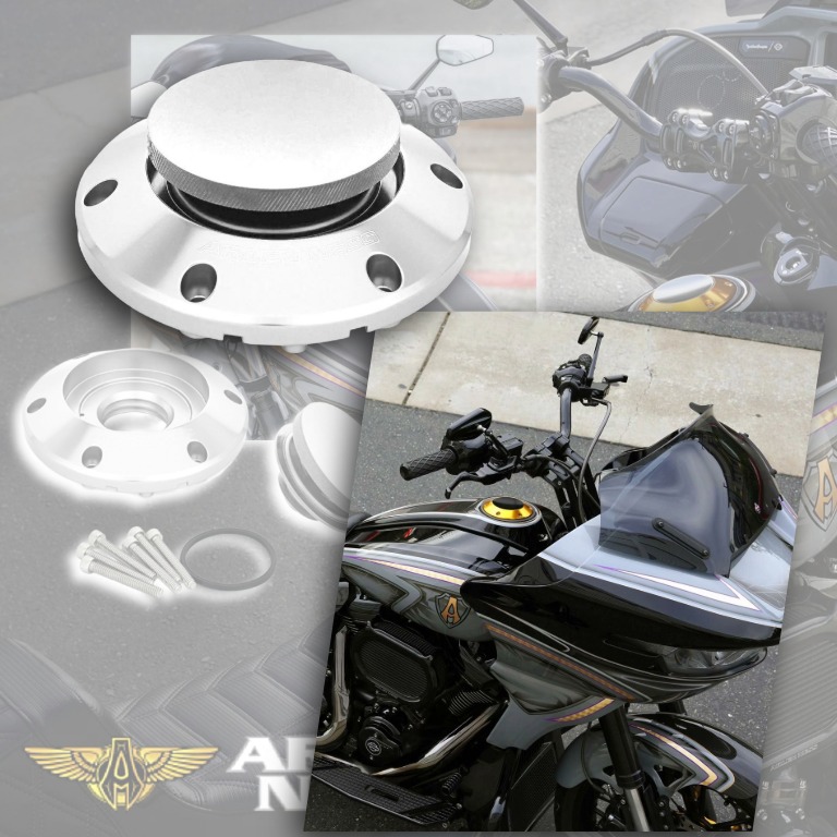 【タンク上をスタイリッシュに“ぽっ”と演出】アレンネス ポップアップ・ガスキャップ（2024以降 ツーリング用）1