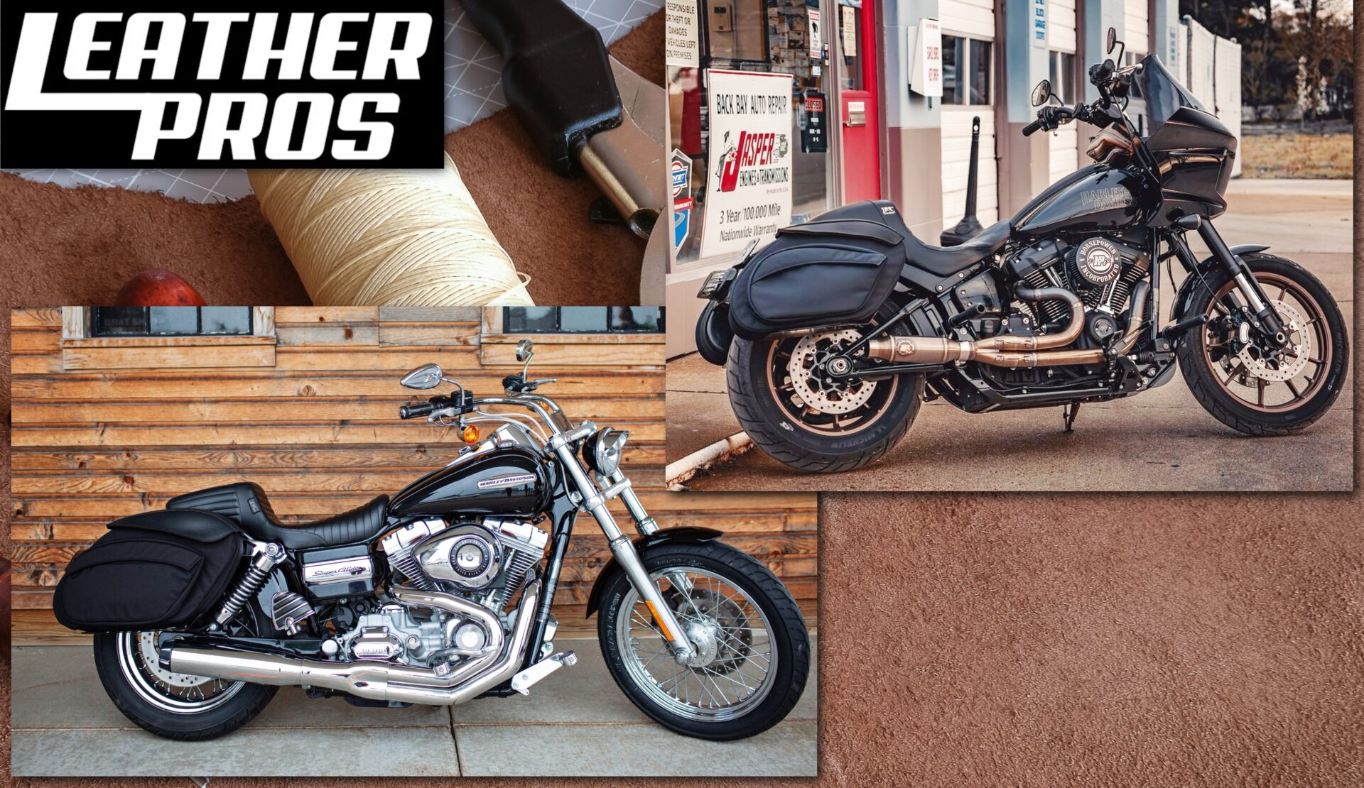 【走りも見た目も妥協なし!本革×機能美のサドルバッグ】 Leather Pros レトロシリーズ V4 デタッチャブル サドルバッグ6