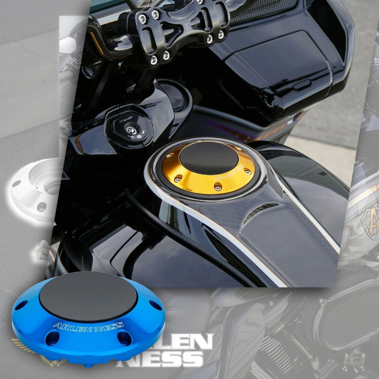 【タンク上をスタイリッシュに“ぽっ”と演出】アレンネス ポップアップ・ガスキャップ（2024以降 ツーリング用）3