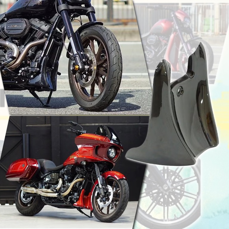 【フロント下を埋め、シルエットの完成度を引き上げる】 NOYS 2025以降ソフテイル フロントスポイラーシリーズ