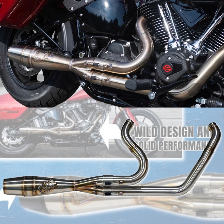 【スロットルに応える、低く響く一歩】 Sawicki Speed Intimidator 2-1 フルエキゾーストマフラー2