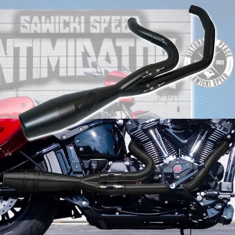 【スロットルに応える、低く響く一歩】 Sawicki Speed Intimidator 2-1 フルエキゾーストマフラー3