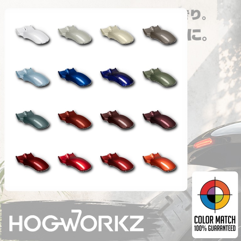リア側の抜け感とワイドなイメージをコントロール！HOGWORKZワイドボバー・リアフェンダー！4