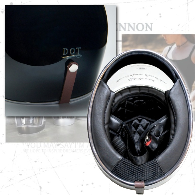 【走りに、思想とスタイルを】 “LENNON” フルフェイスヘルメット Feture helmet 5