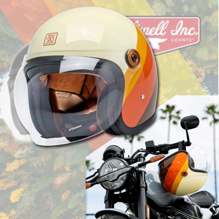 【Biltwell TAHOE登場!】気軽さとシールド感を両立するビルトウェルの新ジェットヘルメット1