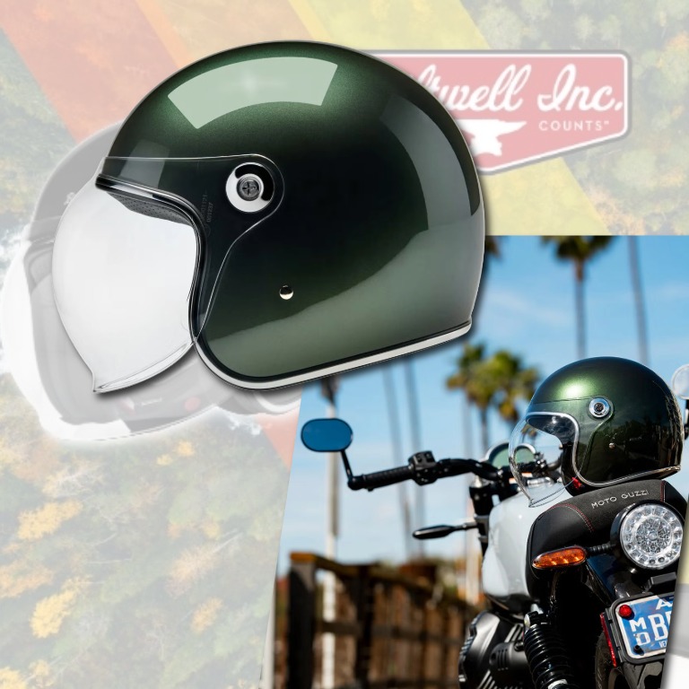 【Biltwell TAHOE登場!】気軽さとシールド感を両立するビルトウェルの新ジェットヘルメット2