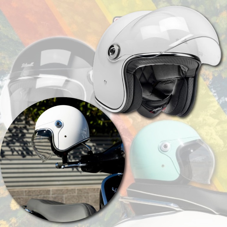 【Biltwell TAHOE登場!】気軽さとシールド感を両立するビルトウェルの新ジェットヘルメット3