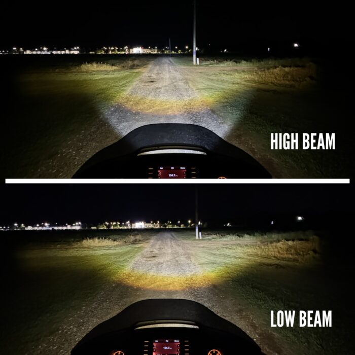 生まれ変わったシャークノーズフェアリングに更なる進化をもたらす!シャークデーモン 2眼LEDヘッドライトキット が販売開始!4