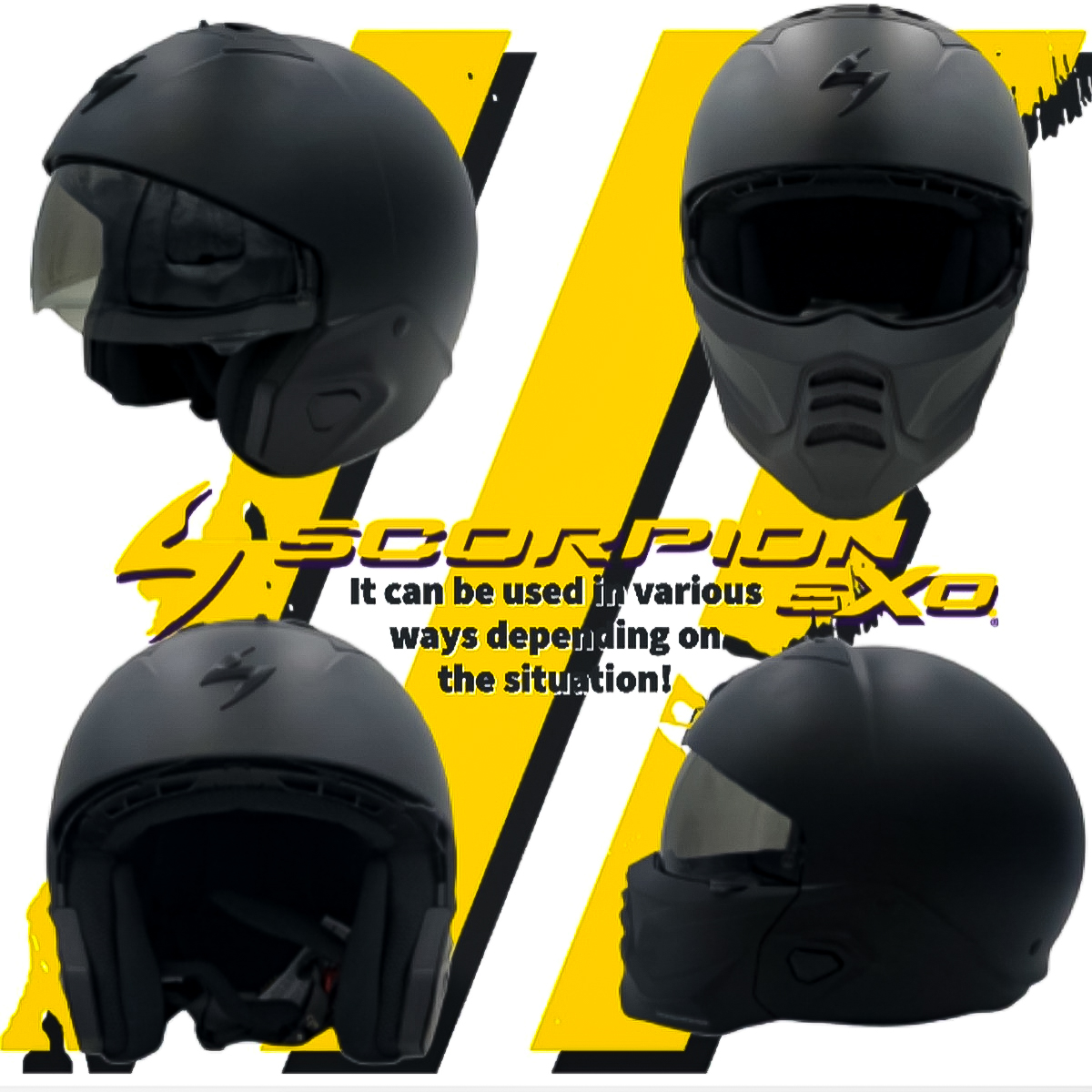 Exoコンバット II ヘルメット  SCORPION