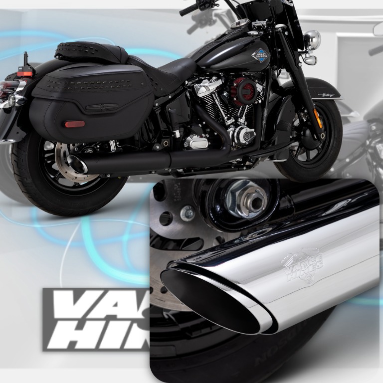 【止まらなくなる鼓動。VANCEならではの重低音を手に入れるならコレ】バンスアンドハインズ ツインスラッシュ・スリップオンマフラー 2025以降2