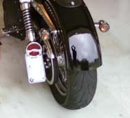 サイドナンバーかセンターナンバーか ナンバーリロケーション ハーレーカスタムガイド