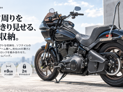 【すっきりビジュアルでも安心のロック付き！】Viking Bags 3Lダイヤルロック・スイングアームバッグ