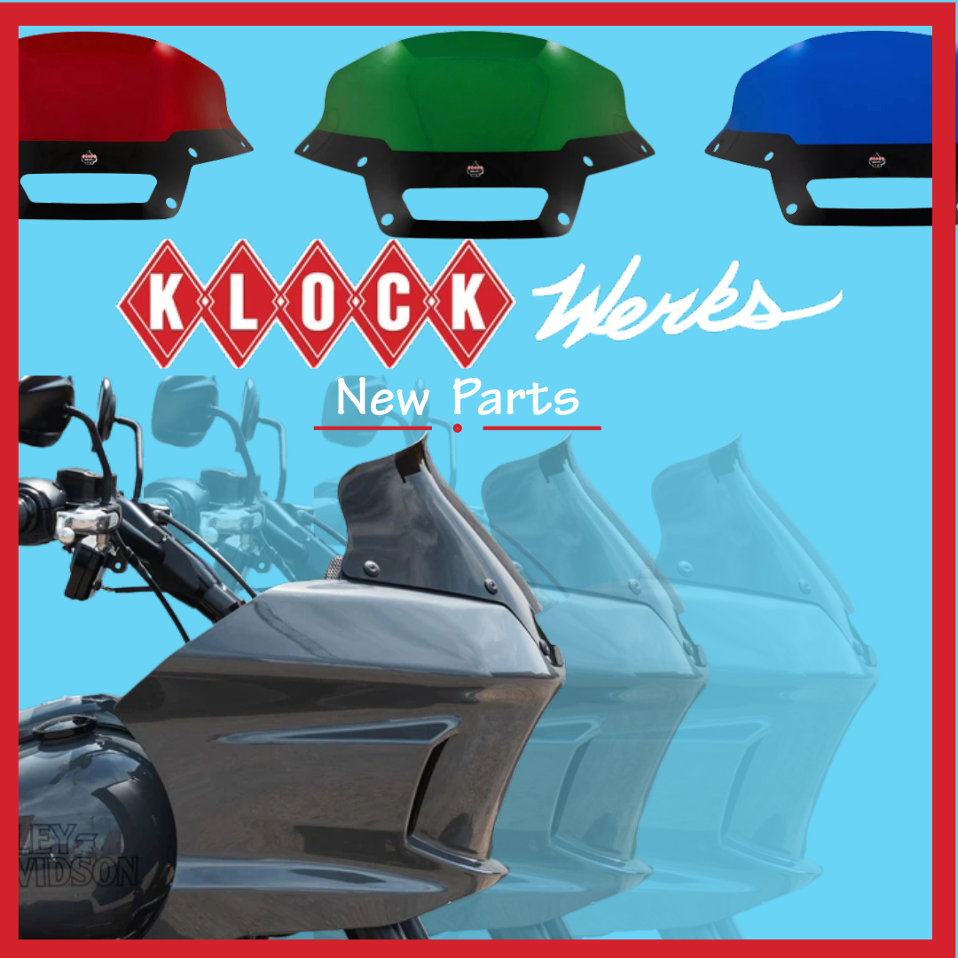KLOCK Werks KOLOR FLARE ウインドシールド 6・8インチ FXLRST、FXRST　メインイメージ