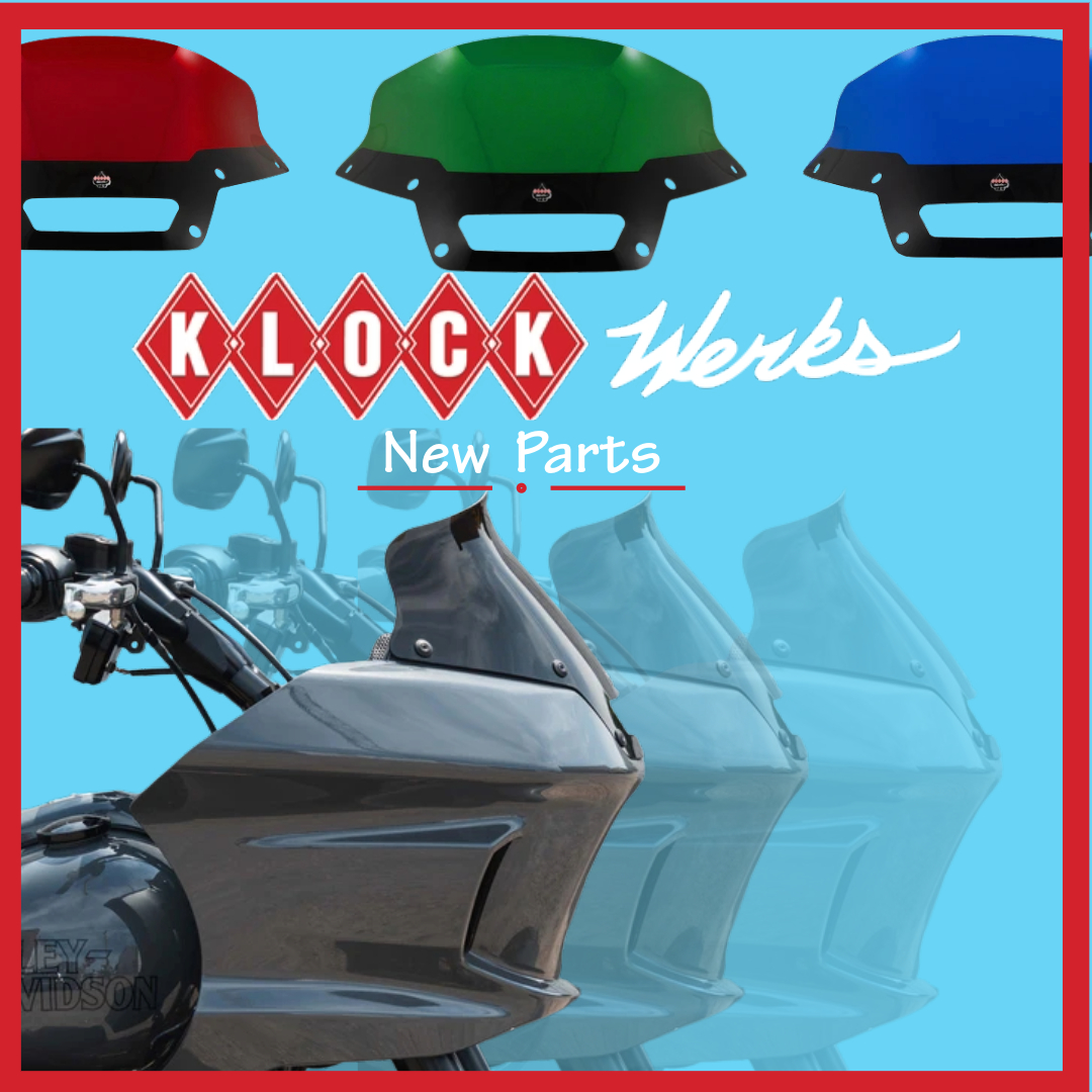 KLOCK Werks KOLOR FLARE ウインドシールド 6・8インチ FXLRST、FXRST メインイメージ
